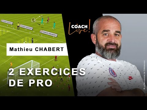 The secrets of an ambitious coach – 2 exercises from Mathieu Chabert (AS Cannes) 🔥 | Coach Live