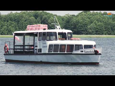 Statkiem po jeziorze Wigry. Kameduła zastąpił Trytona Statkiem po jeziorze Wigry. Kameduła zastąpił Trytona