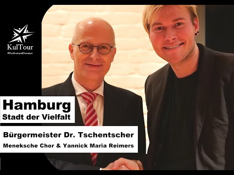 Hamburg Stadt der Vielfalt - Bürgermeister Dr. Tschentscher, Meneksche Chor & Yannick Maria Reimers