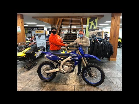 Picking Up My New 2021 Yamaha YZ450F