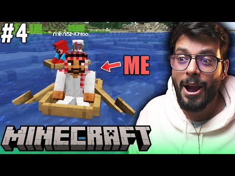 MY FIRST OCEAN ADVENTURE || MINECRAFT #4