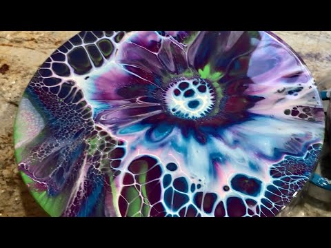 280. Happy Accidents & Fluid Art Blooms Without A House Paint Base! /sheleeart /pouring medium