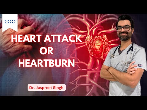 Chest pain: heart attack vs GERD