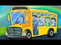 Колеса на автобусе Питомник рифмы Видео для малышей Bus 