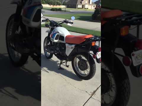 Cold start 1985 R80 g/s