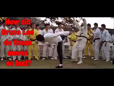 Bruce Lee - Amazing Superhuman Speed and Precision - Top 10 Moves
