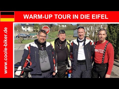 🇩🇪 Warm-up Tour in der EIFEL 2018 – Reisebericht – HD – Motorradtour Coole-Biker