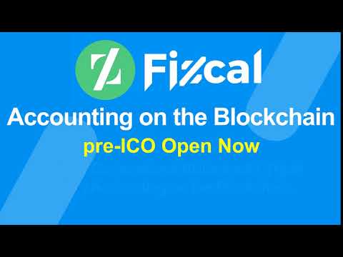 Fizcal - pre-ICO Open - Accounting on the Blockchain
