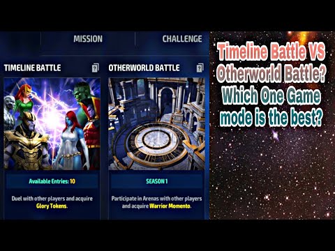 Timeline Battle VS Otherworld Battle? Which One Game mode is the best? - Marvel Future Fight
