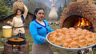 Download lagu Cooking on a Coldest Day in the Village :Old Recipe for Traditional Soup, Potato Bread & Home Cheese mp3 Download lagu Cooking on a Coldest Day in the Village :Old Recipe for Traditional Soup, Potato Bread & Home Cheese mp3