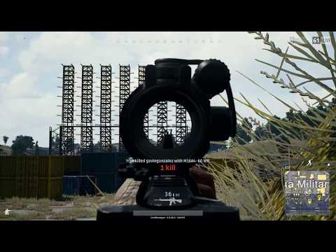 PUBG 2X snipe with M16