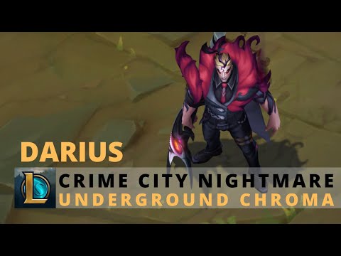 Crime City Nightmare Darius Underground Chroma - League of Legends