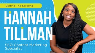 A Day in the Life of a SEO Content Marketing Specialist | Hannah Tillman | #Behi