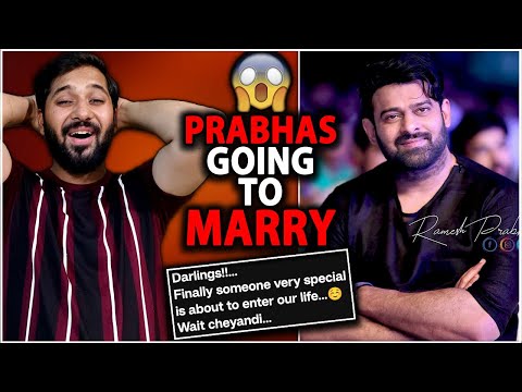 Breaking News - Prabhas Going To Marry | Prabhas Marriage News | Kalki 2898AD | Salaar