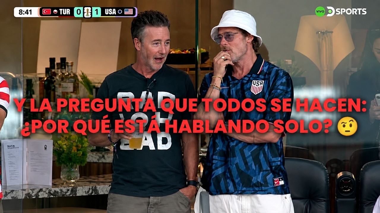 ALGUIEN ME EXPLICA por qué EDWARD NORTON está HABLANDO SOLO?