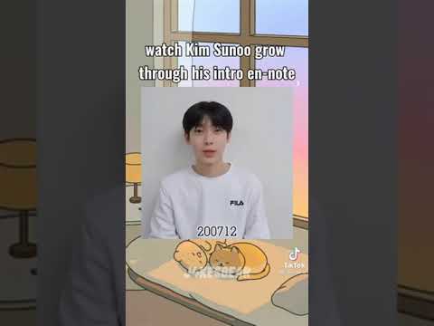 Watch Kim Sunoo grow through his en-note intro😍😍(ENHYPEN)