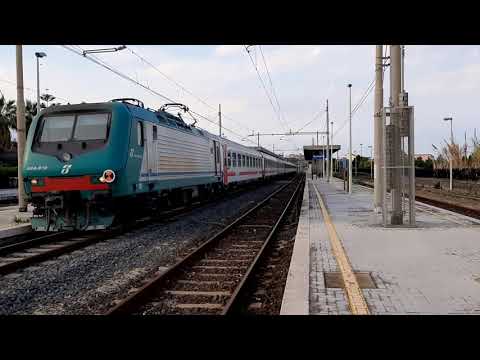 E464.619 IC 721+1523 Roma Termini-Siracusa+E464 617. Stazione di Acireale