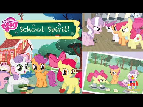 🦄🎠 Kids Book Read Aloud: My Little Pony : School Spirit