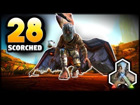 Ark Survival Evolved PS4 Ep 28 - ULTIMATE TEAM WORK- Scorched Earth Gameplay Let's Play/ Walkthrough