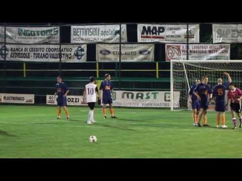 Oleodinamica Marchesini   goal di Poli alla 1° giornata del torneo di polpenazze 2013