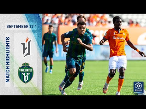HIGHLIGHTS: Forge FC vs. York United FC (September 11th, 2021)