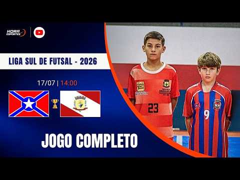 ASSISTA AGORA: Piên x Agudos do Sul - Sub-11 | Liga Sul de Futsal (Gravado)