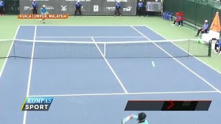 Christopher Rungkat Rebut Emas Tenis Tunggal Putra