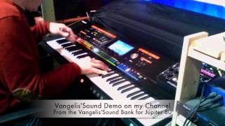 Irlande Vangelis'Sound Demo on Jupiter 80, programmed by Studioliv.Yamaha CS80 sounds.Cover