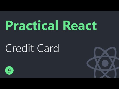 Practical React 9 Credit Cards