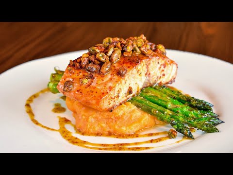 Maple Pistachio Salmon Recipe: The Chef's Pantry