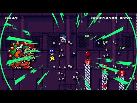 Go Left. (Hold 🡐 + Y) by Vind2 - Super Mario Maker 2 - No Commentary 1bz