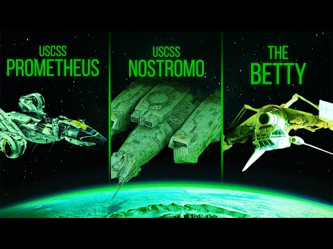 Every SPACESHIP in the Alien Universe EXPLAINED