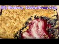 How To Make Blueberry Cobbler With Jiffy Cake Mix DumpCake Jiffy