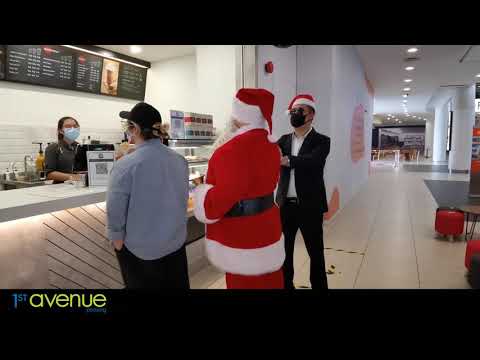 Santa Claus is coming to 1st Avenue Penang