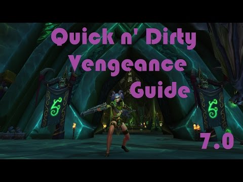 7.0 Quick n' Dirty Vengeance Demon Hunter Tanking Guide