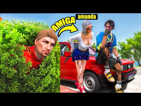 Espionando MINHA AMIGA no GTA 5 RP!!