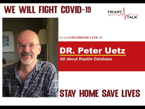 All about Reptile Database with Dr  Peter Uetz