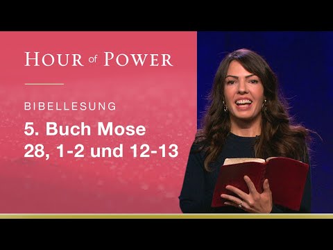 5. Buch Mose 28, Verse 1-2, 12-13 gelesen von Hannah Schuller