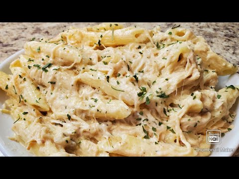 Olive Garden Crockpot Chicken & Pasta