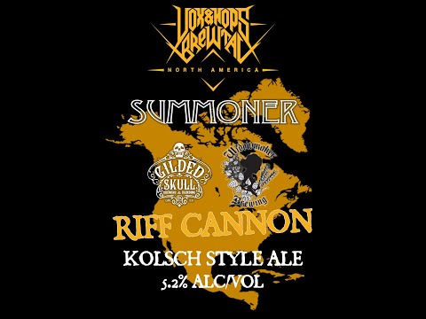 Vox&Hops Brewtal North America - Gilded Skull Brewing x Widowmaker Brewing x Summoner