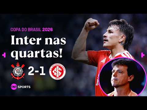 BERNABEI FAZ GOLAÇO SALVADOR E INTER ELIMINA O TIMÃO! CORINTHIANS 2X1 INTERNACIONAL