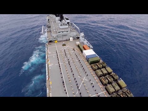 HMS Albion Work out