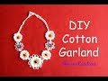 DIY Cotton Garland How To Make Cotton Garland