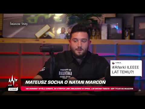 BOXDEL oraz MATEUSZ SOCHA o NATAN MARCOŃ w AFERKACH