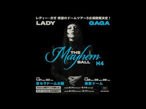 Lady Gaga - Mayhem Ball Tour Soundboard (Tokyo N4)