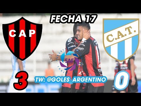 Patronato 3 - 0 Atl. Tucumán | Superliga | Fecha 17 | HD
