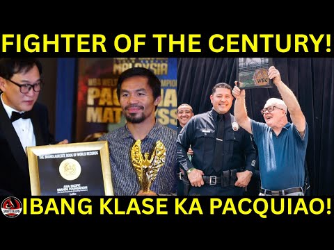 BREAKING: Pacquiao hinirang bilang FIGHTER OF THE CENTURY! | Canelo NABUKING Kaduwagan!