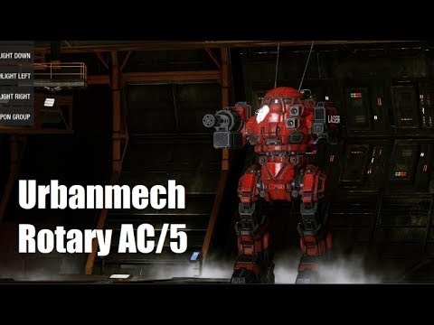 RAC5 Urbanmech - Urbanmech Days #1