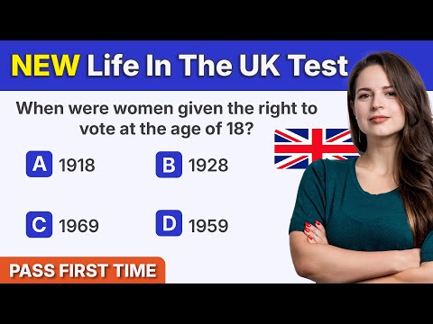 NEW Life In The UK Test 2026 | LATEST Official Exam Questions (Pass First Time!) | UK Citizenship