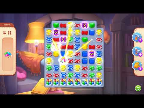 Homescapes Level 12508 No Boosters Gameplay #Bubunka